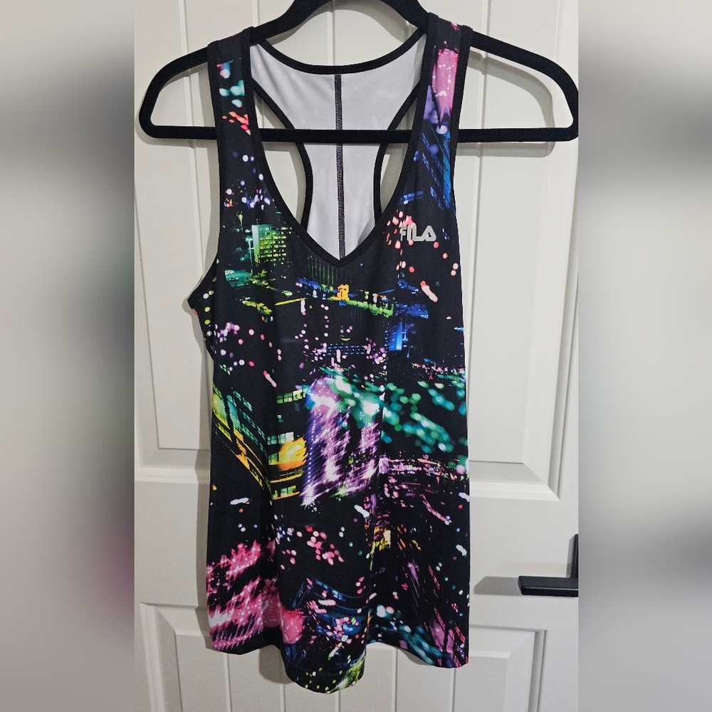 Fila Multicolor Graphic Tank Top